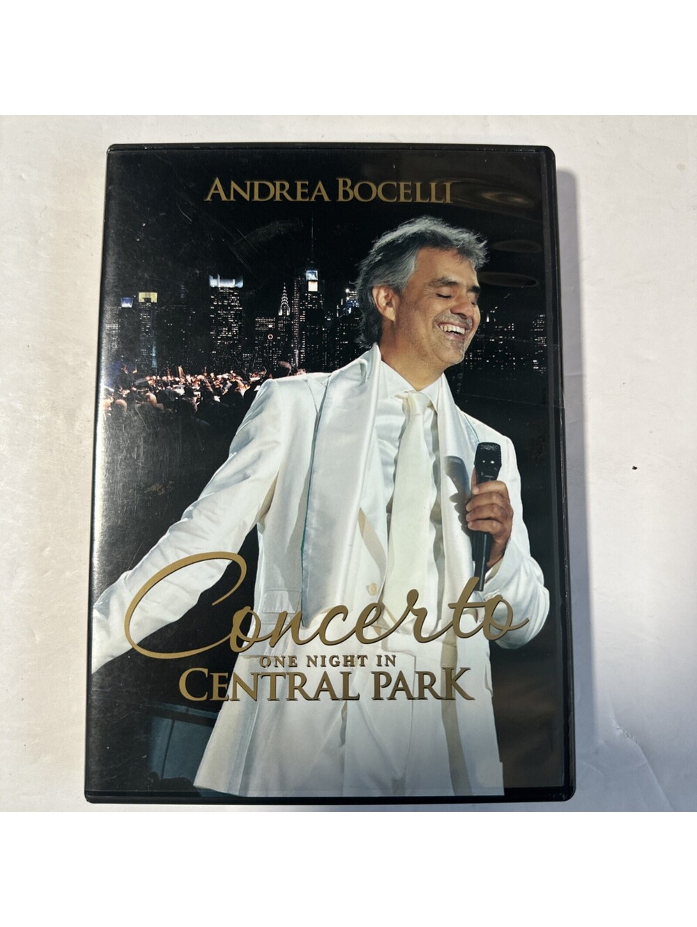 ANDREA BOCELLI - Concerto One Night In Central Park (DVD, 2011)